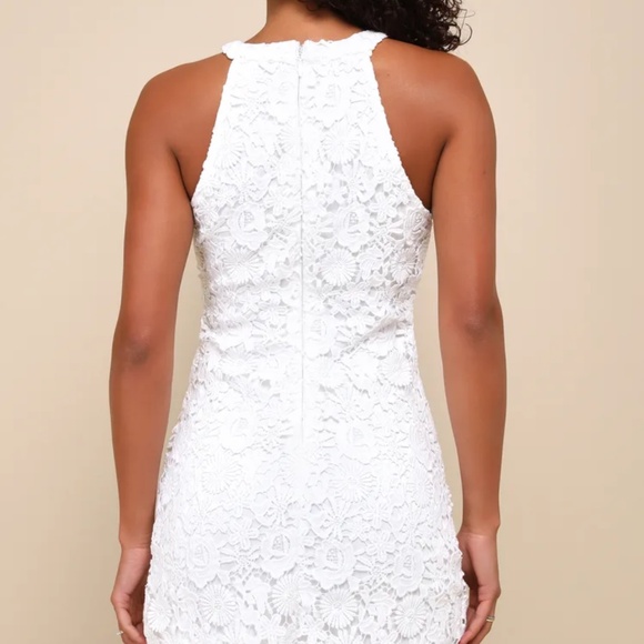 Lulus white lace dress - Picture 1 of 3